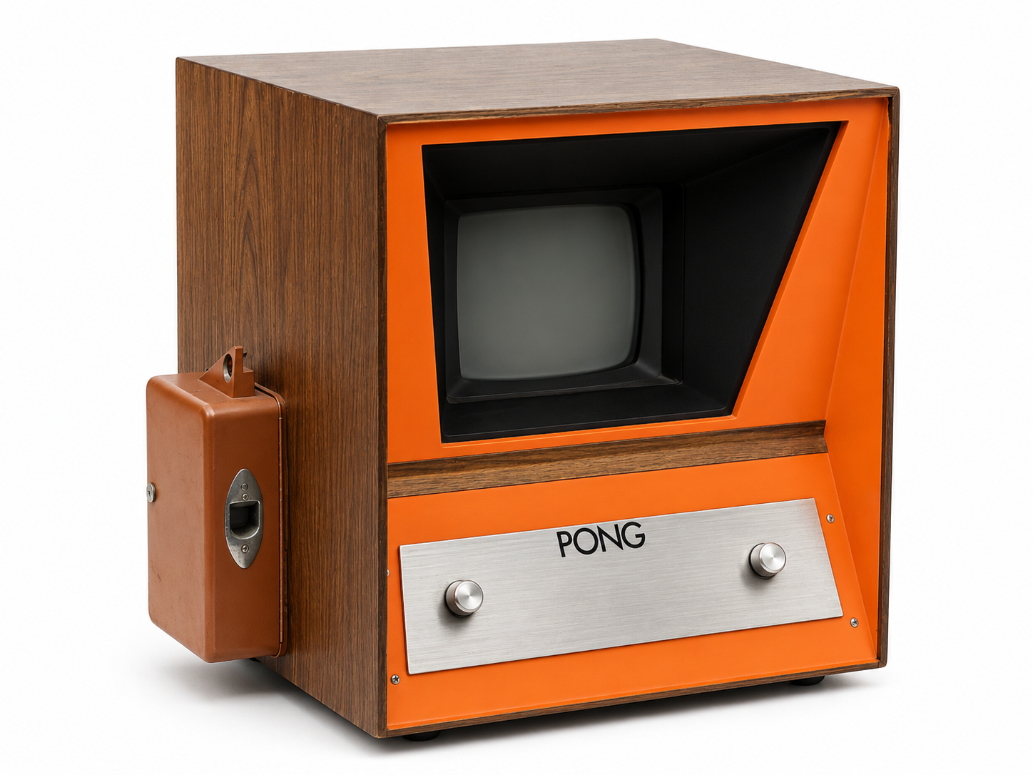 First Pong Arcade Cabinet