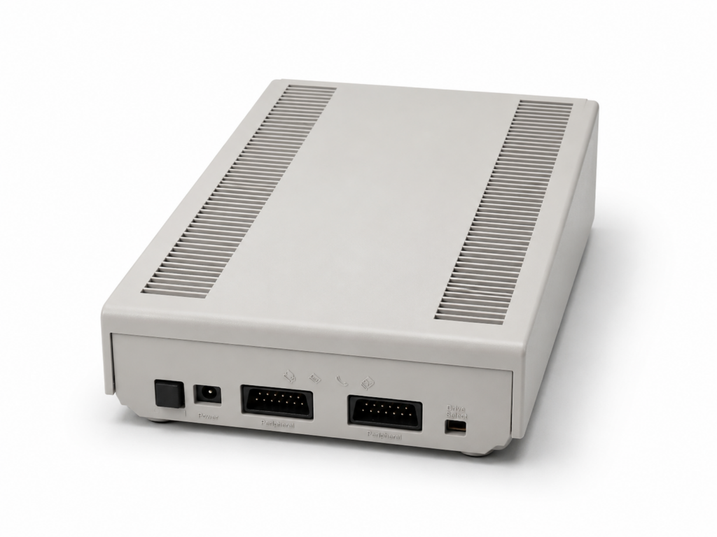 Atari XF551 Floppy Drive - Rear View